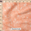 Ruler Scale for Summertime Floral (Shell Coral) by Hufton Studio